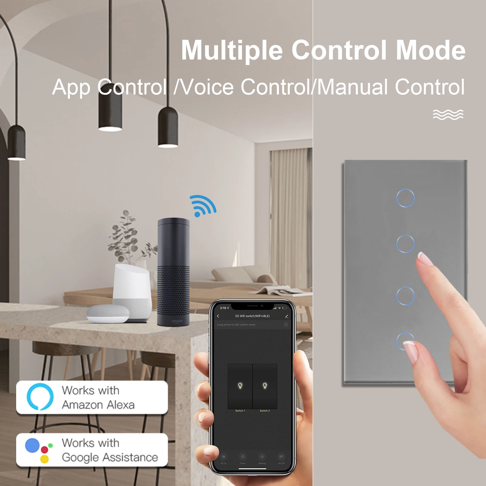 de luz inteligente tuya smart life google 02