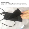Peritoneal Dialysis Catheter Transfer Set Holder Bag Secure Placement Adjustable Neck Cord Hook Loop Fastener PD Catheter Holder 4