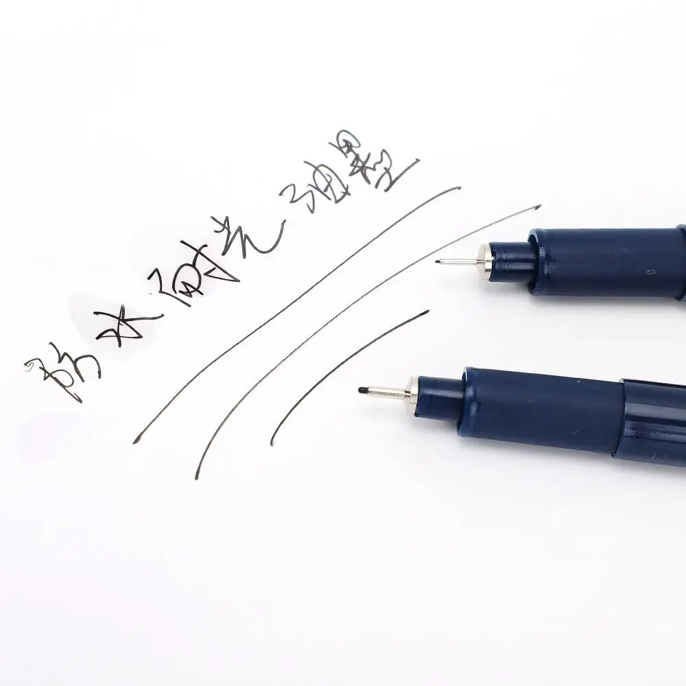 블랙 그래피티 펜, 빠른 건조 드로잉 펜, 문구 용품, 마커 펜 세트, 12 개