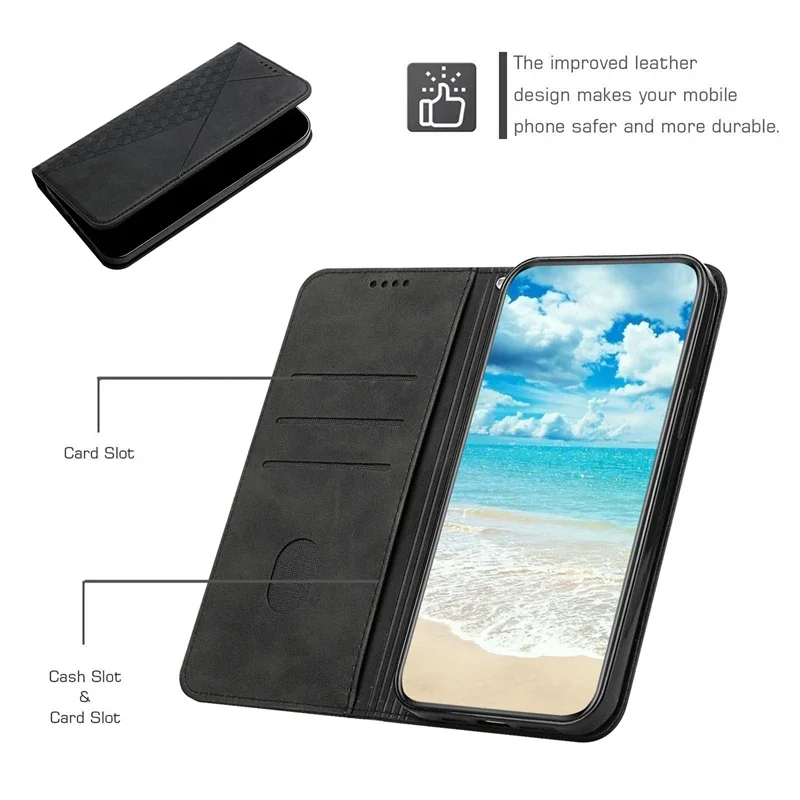 Magnetic Flip Phone Case - Premium Protection