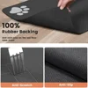 Pet Placemat Dog Cat Food MatStrong Absorption Quick Dry Non-Slip Paw Print Pet Water Bowl Mats Durable Dog Cat Feeding Supplies 5