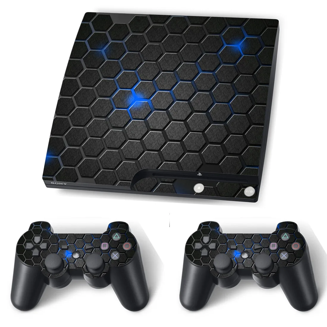 Custom Design Skin Sticker Decal For Ps3 Slim Playstation 3 Console And