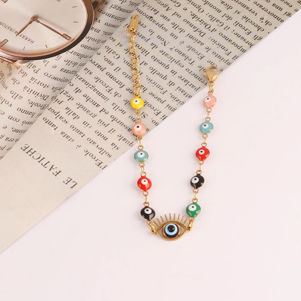 Evil Eye Necklace Bracelet - Image 3