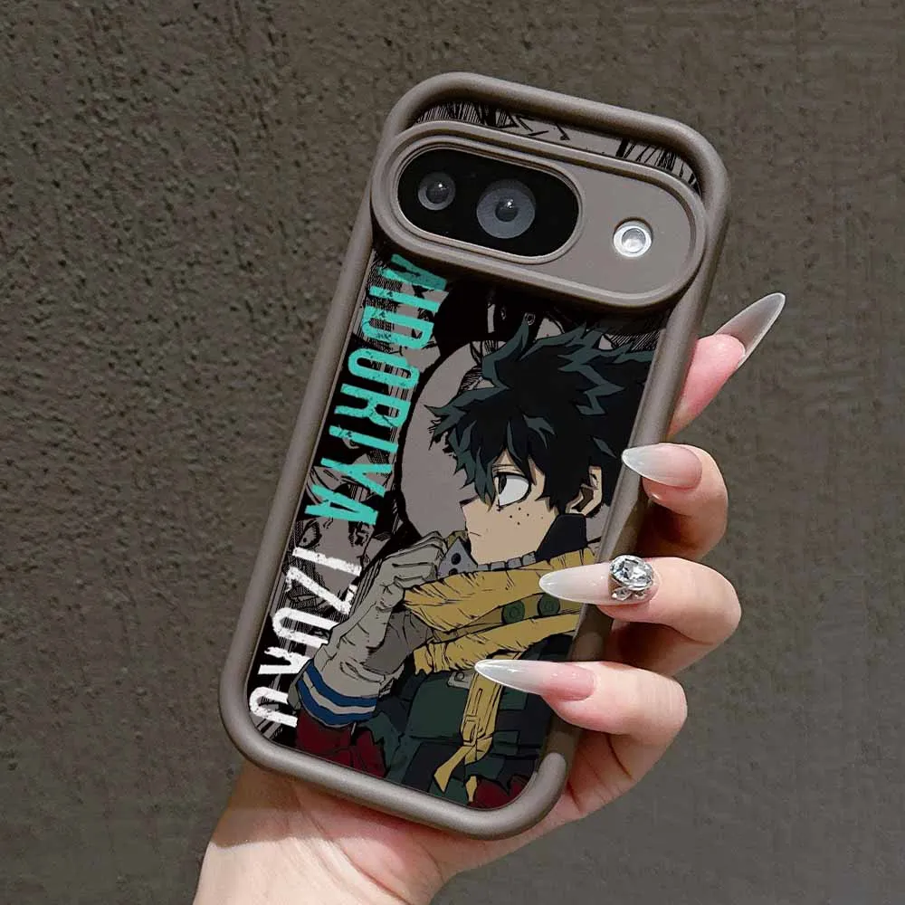 My Hero Academia Passion Soft TPU Fashion Phone Case with Eyes Ladder Lanyard