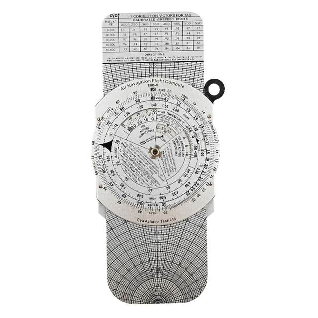 Navigation Slide Rule Small Size Instrument Distance with Unit Conversion Solid