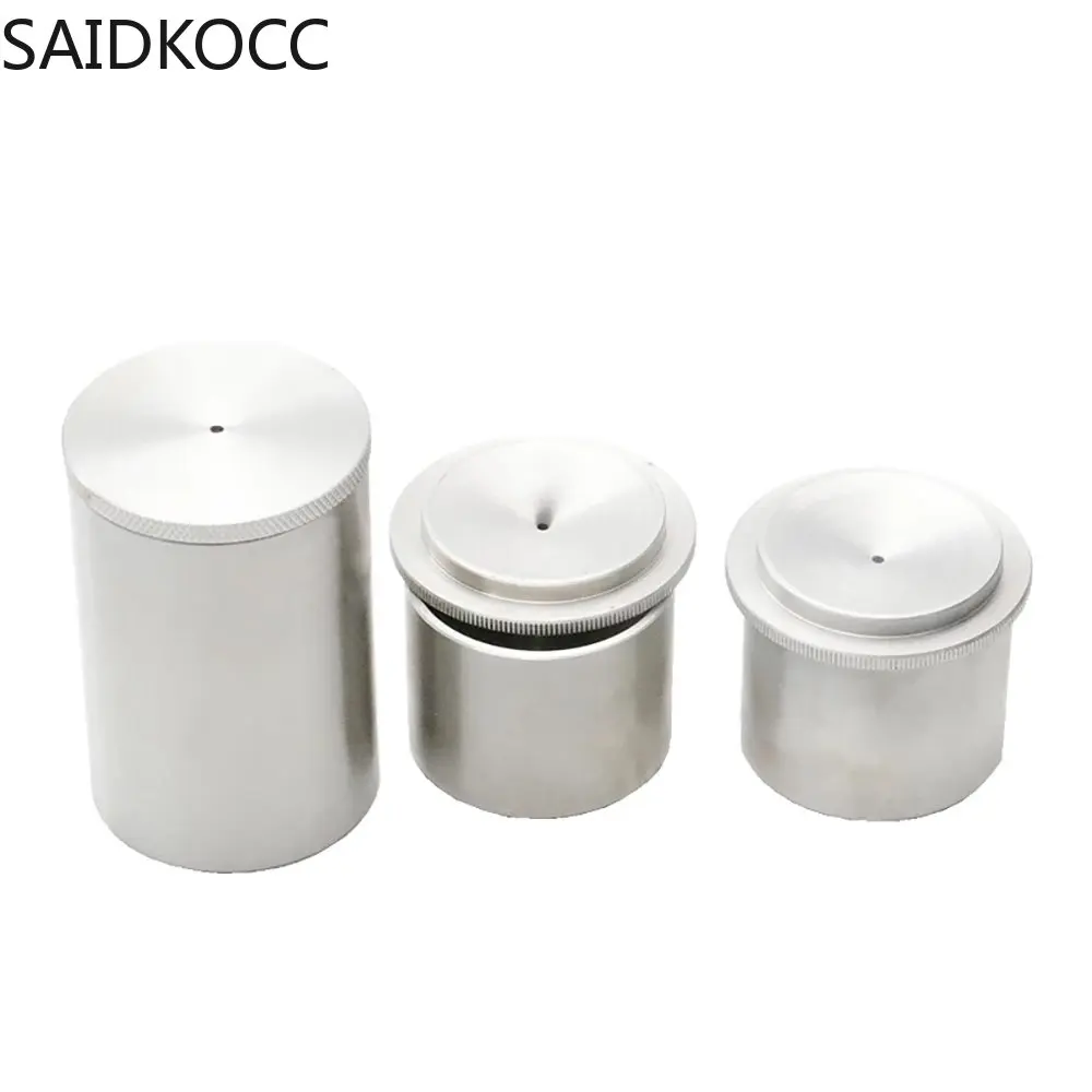 SAIDKOCC QBB 밀도 비중력 컵, 코팅 밀도 컵, 액체 밀도, 피크노미터, 37 ml, 50 ml, 100ml