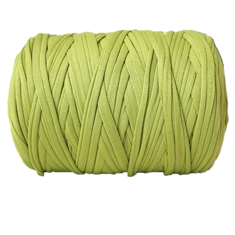 Thick Cotton T shirt Yarn for Crochet, DIY Blanket, Carpet, Handbag, Purse, Cushion, Hand Waved Threads, 400g 6