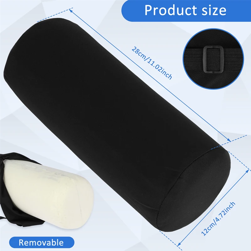 Breathable Memory Foam Lumbar Support Cushion Car Seat Waist Pillow Back Cushion Ergonomic Relieve Fatigue For Car Home Office