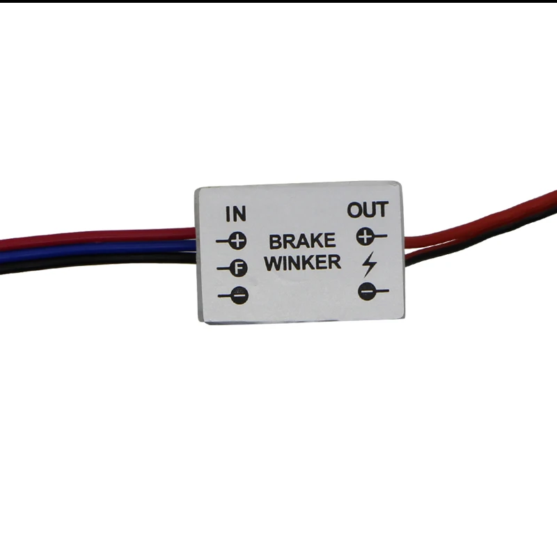 LED Light (2) Continuous Strobe Flash Module Box For Car 3rd Brake Light Rear Fog Lamp Taillamps