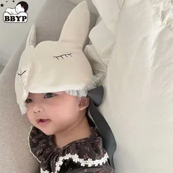 Kids Boy Girl Hat Cap DIY Funny Cartoon Rabbit Face Mask Birthday Party Dance Headwear Props Children Baby Mask