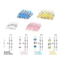 ขั้วต่อสายไฟแบบหดด้วยความร้อนกันน้ำ 100 ชิ้น/กล่อง 2