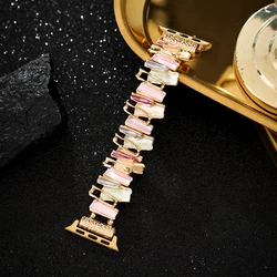 Bracciale elastico in metallo geometrico elegante