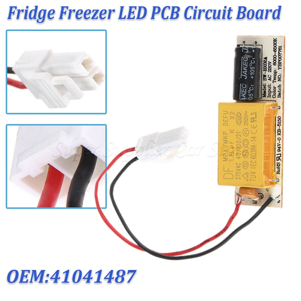 Scheda Lampadina Led Frigorifero Candy Gasfire Hoover Iberna Zerowatt 41041487 Originale Cpv4153 2 - Foto 2