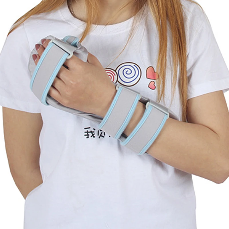 

Immobilizer Adjustable Soft Resting Grey Fixed Rehabilitation Functional Sticker Fracture Corrector Finger Hand Wrist Splint