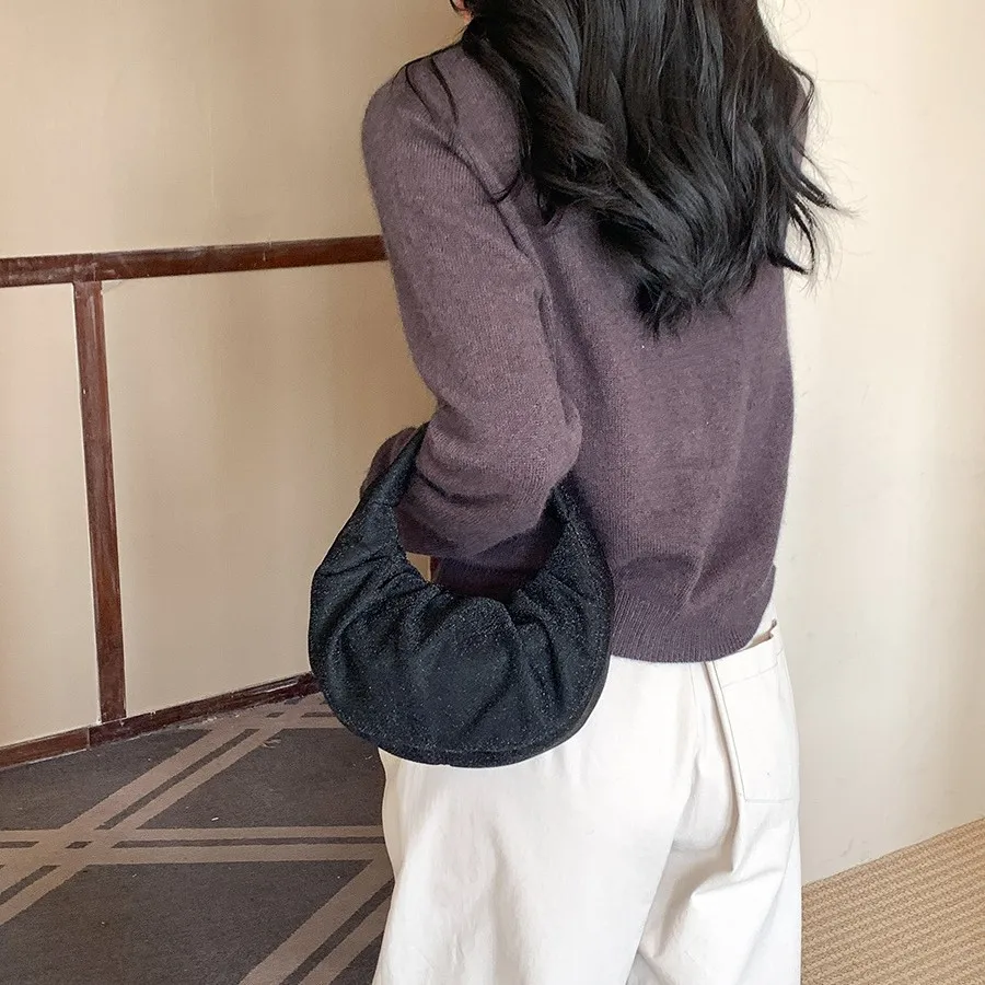 2025 Fashion pearlite layer Bag Luxury Designer Handbag Brand Women Tote Lady Bags Handbag Autumn Chic Wrist Bag  Handlebag