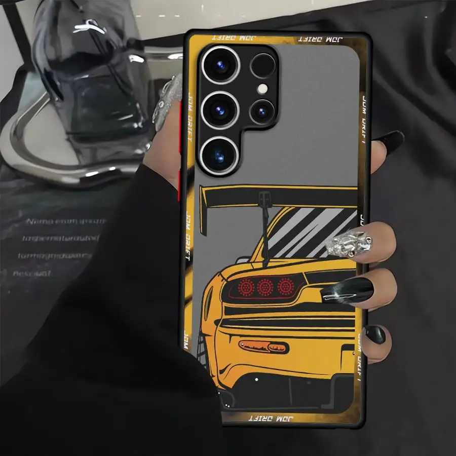 Japanese JDM Drift Design Back Phone Cover Case