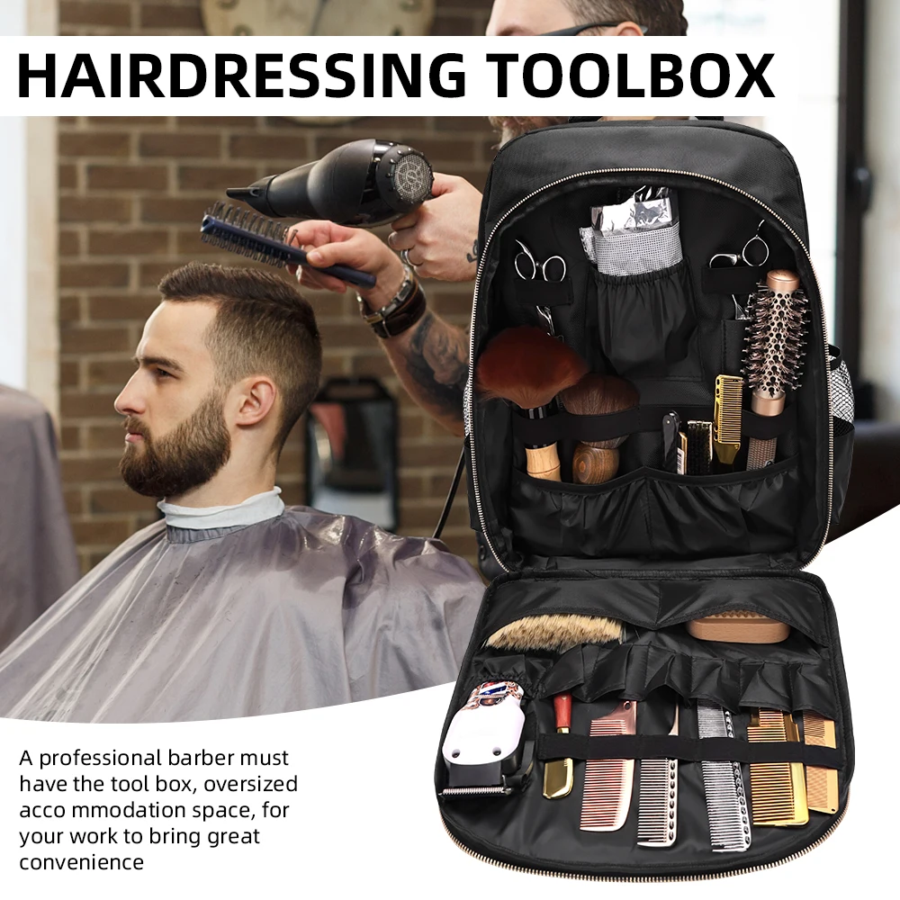 Barber Bag Organizer for Clippers Portable Clipper Bags and Cases