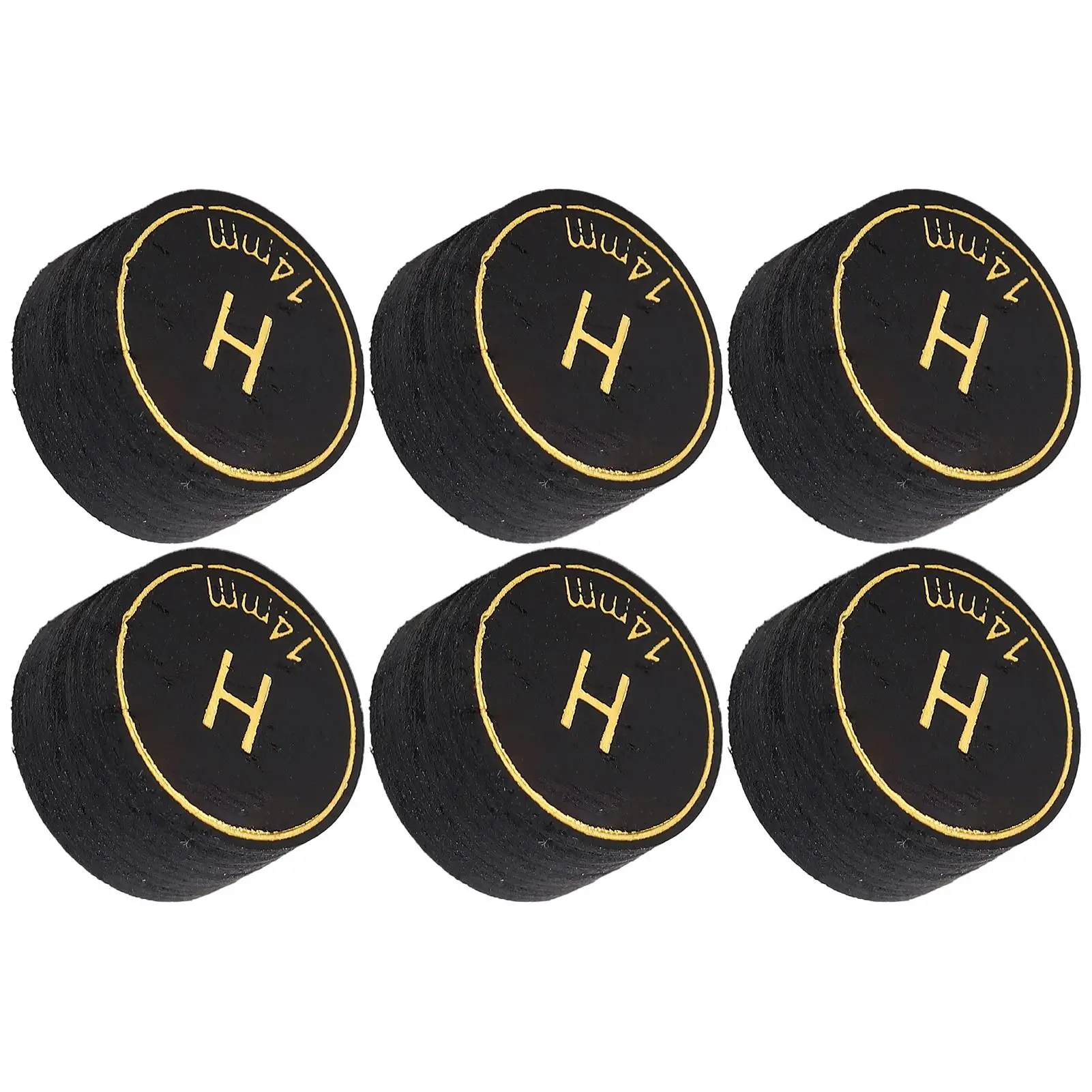 High-Density PU for pool Tips-Multi-Layer Billiard Cue Replacement for Professional Use, Wear-Resistant