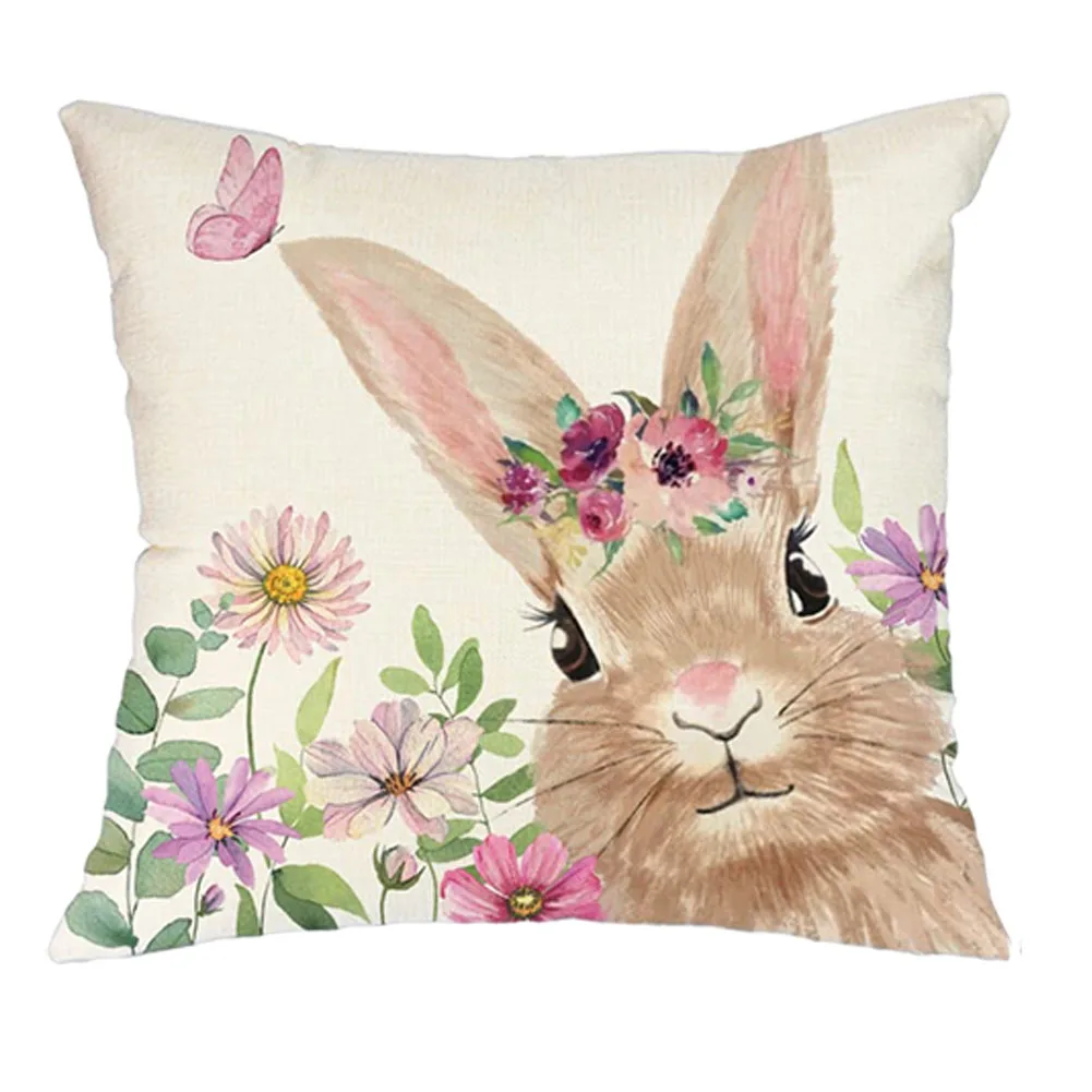 

Beautiful Confidence Pillow Case Sofa Decor Bedrooms Easter Egg Easter Pillowcase Latest Model Home Decoration