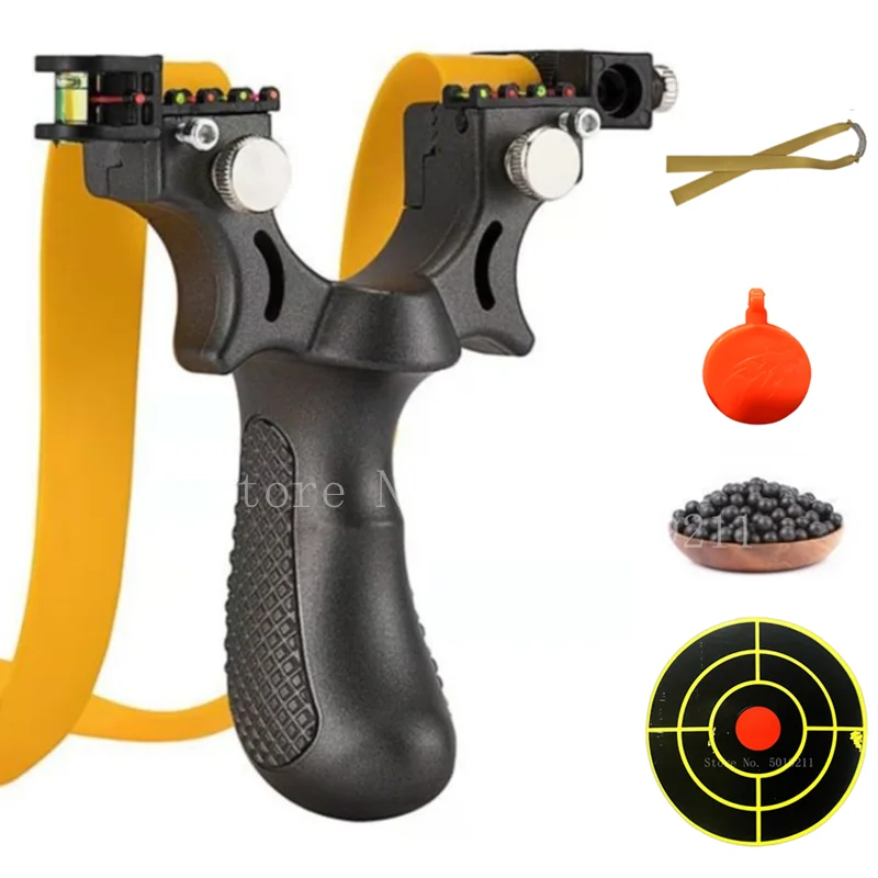 

Resin Slingshot Aiming Hunting Shooting Catapult Laser Outdoor Hunting Competition Practice Using Target Paper Easy to Carry