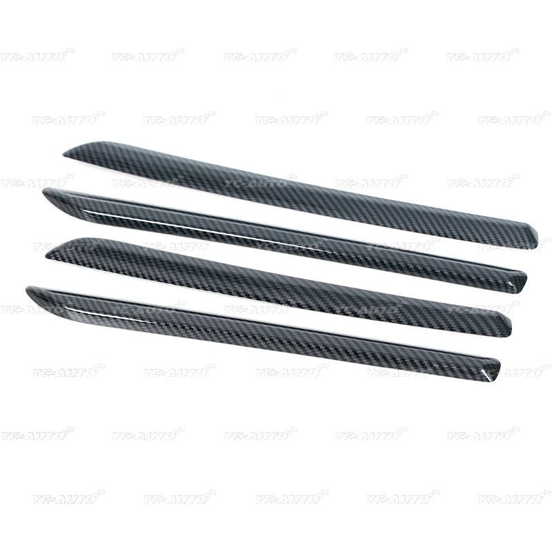 Car LHD Center Console Door Panel Carbon Fiber Trim ABS For Audi A3 S3 RS3 2014-2018 Interior Moldings Cover Trims