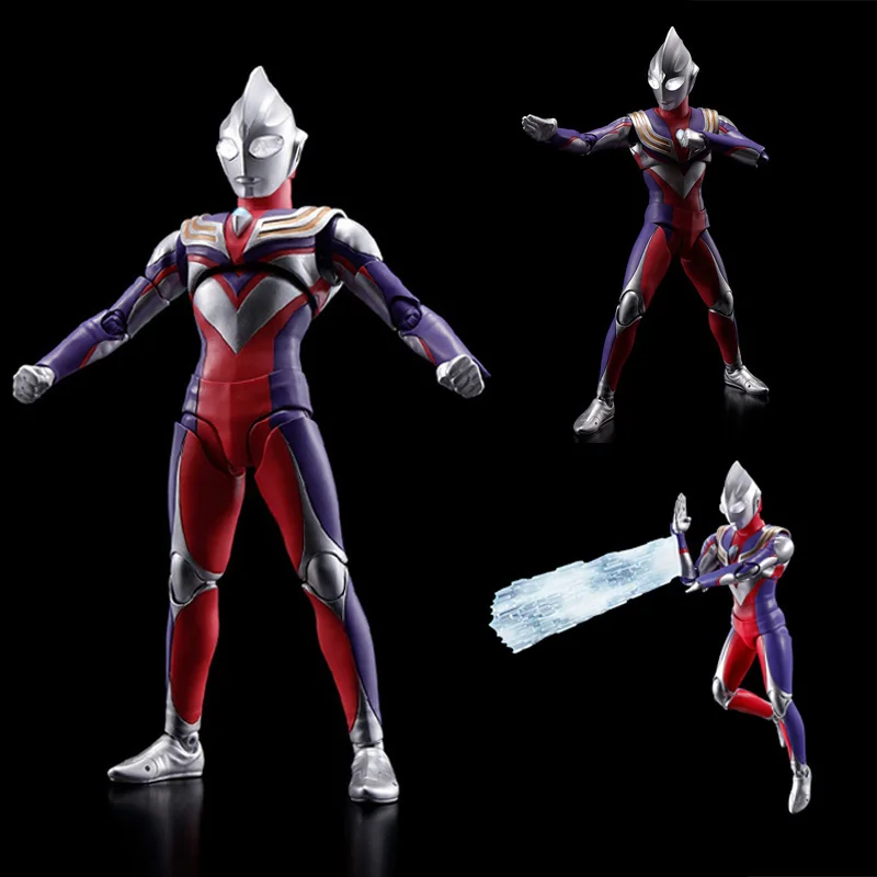 SHF Ultraman Tiga Glitter Ver. True Bone Carving Figure + Ultimate