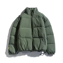 

Warm Winter Jacket Men Streetwear Fashion Parka Jacket Men Windbreaker Thick Stand Collar Winter Coat For Women