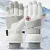 Winter Snowboard Ski Gloves Non-slip Touch Screen Waterproof Motorcycle Cycling Plush Warm Riding Gloves High-quality 1