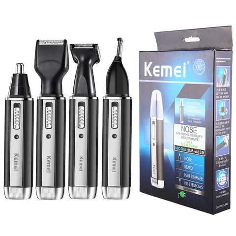 in one grooming kit rechargeable electric razor for men electric shaver hair trimmer ear,beard,eyebrow, face shaving machine
