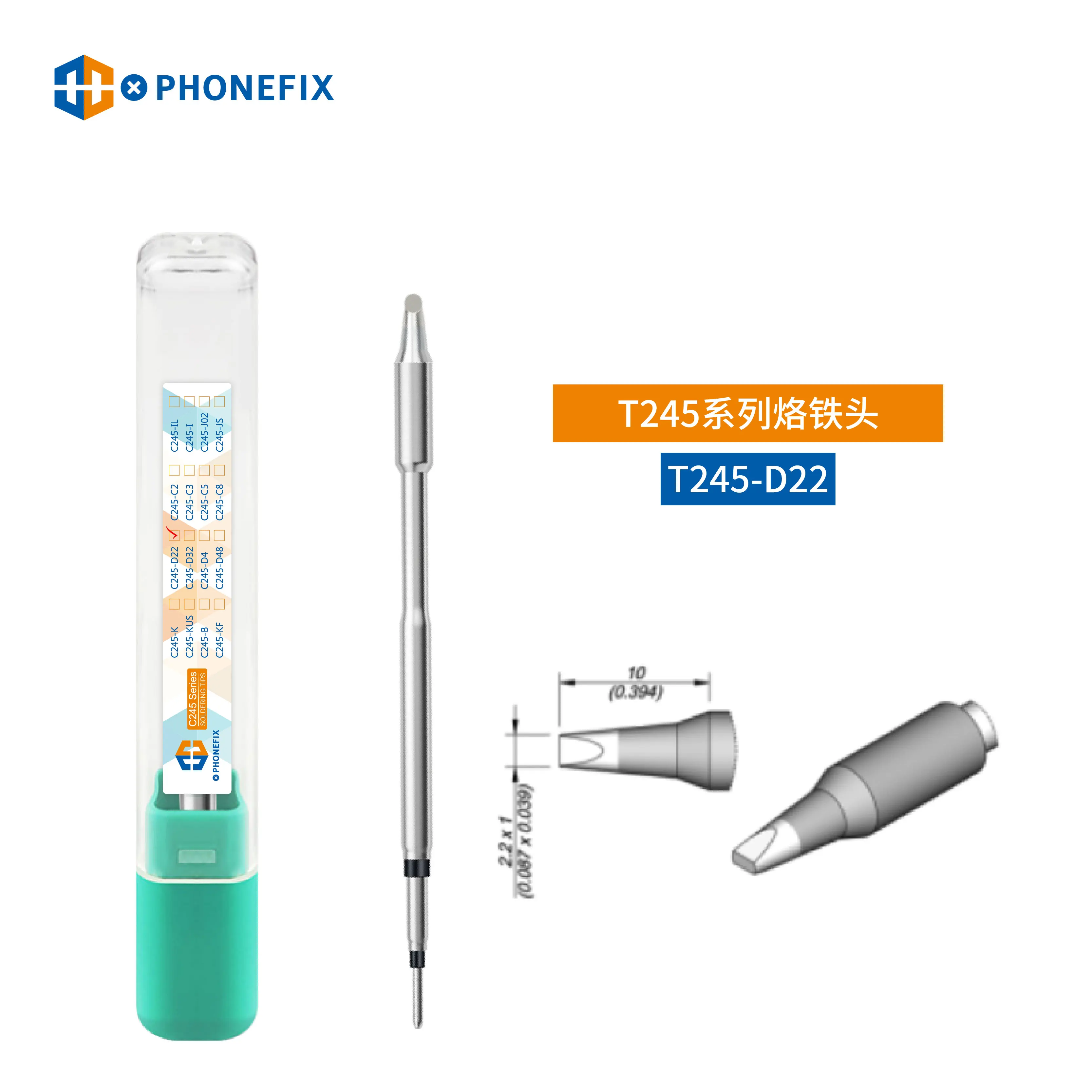 C245 Series Soldering Iron Tips JBC C245911/741/908/907 Soldering Iron Repair PCB IC Tools Universal T245 Handle