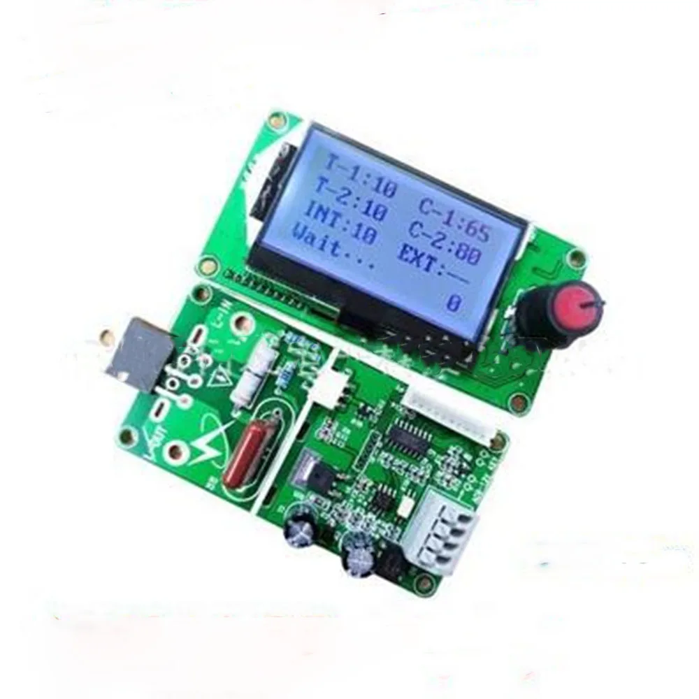 

40A 100A Single Double Pulse Digital Spot Welder Weldering Controller Board Spot Solder Soldering Machine Time Control Module