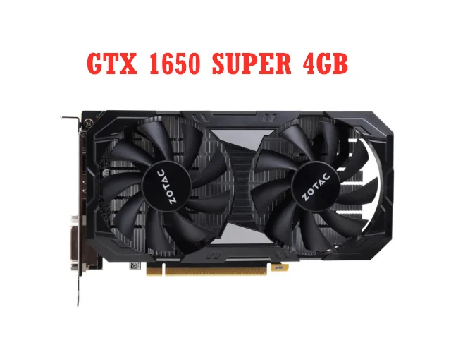 Zotac Gtx 1650 Super 4Gb Schede Grafiche Di Gioco Placa De Scheda Video Gpu Nvidia Geforce Pc Computer