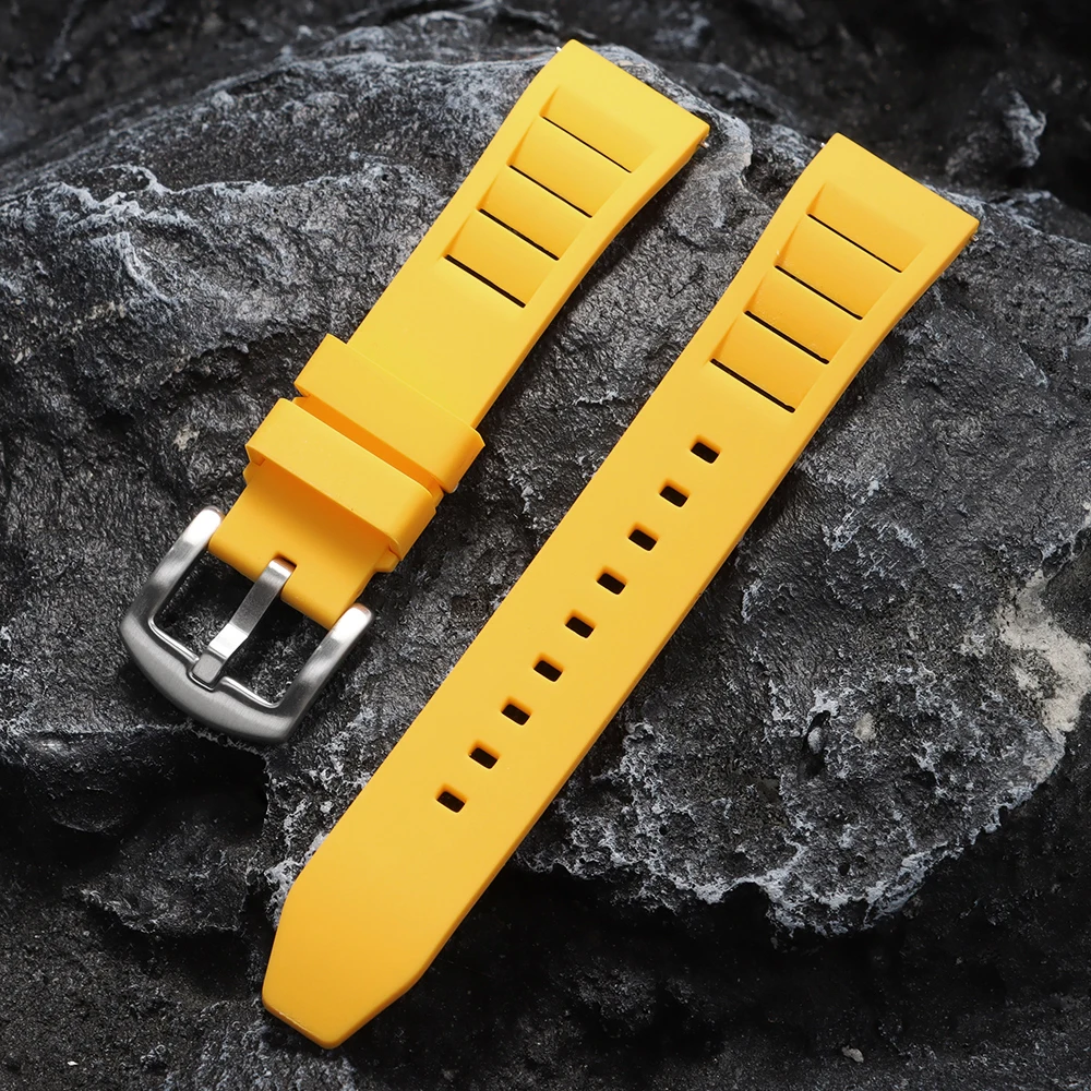 Enhanced Silicone Sport Watch Strap with Quick Release – Diving-Grade Universal Rubber Band