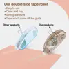 8-pack handmade office stickers, stamps, notes, large capacity double-sided glue tape for scrapbooking 3