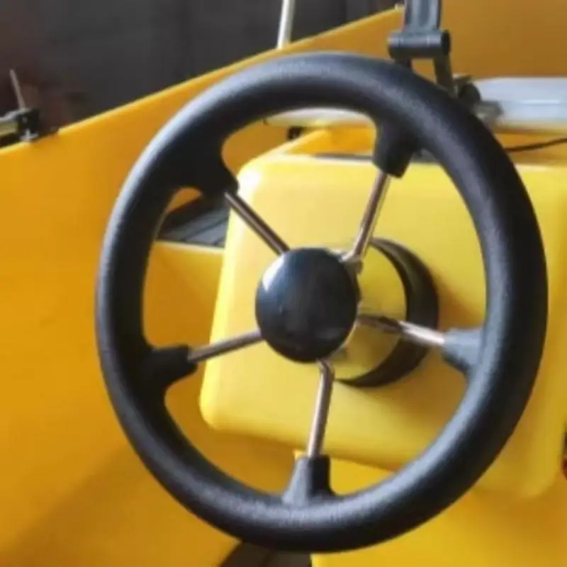 Volant De Bateau De 11 Pouces Volant à 5 Rayons En Acier