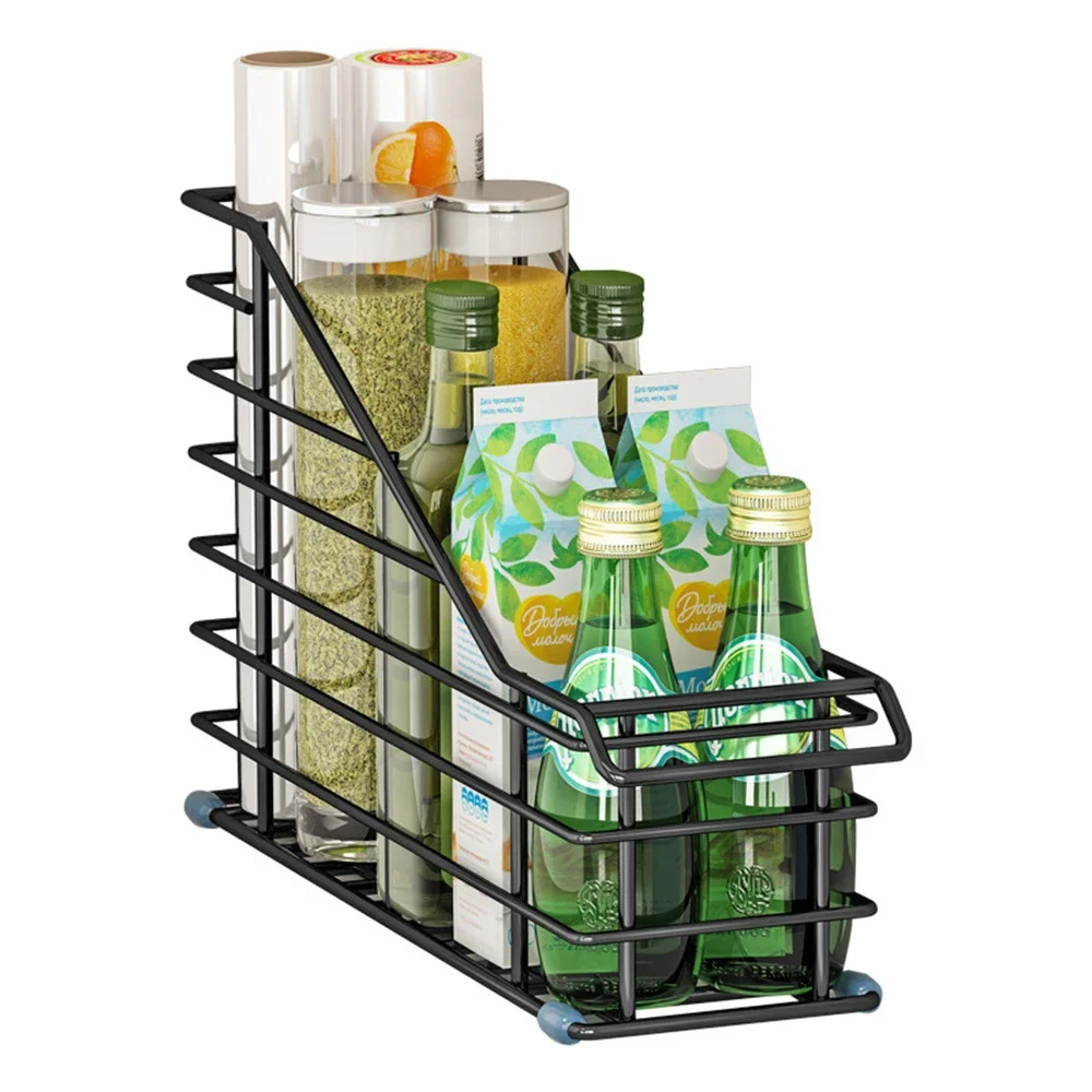 

Kitchen Cabinet Storage Rack Under-sink Tableware Pan Lid Holder Pot Lid Rack Spice Kitchen Sink Accessories Storage Organizer