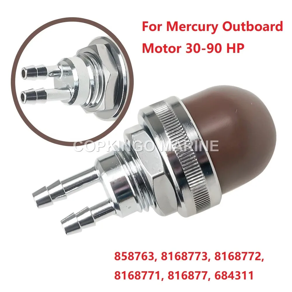 

Boat Primer Bulb For Mercury Outboard Motor 30-90 HP 1031207AF/1090411VD 858763