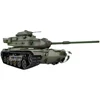 Tongde 1/16 U.S M60A3 Patton Tank Metal Model Remote Control Off-Road Battle Tank Toy Compatible with Henglong 7.0 Motherboad 2