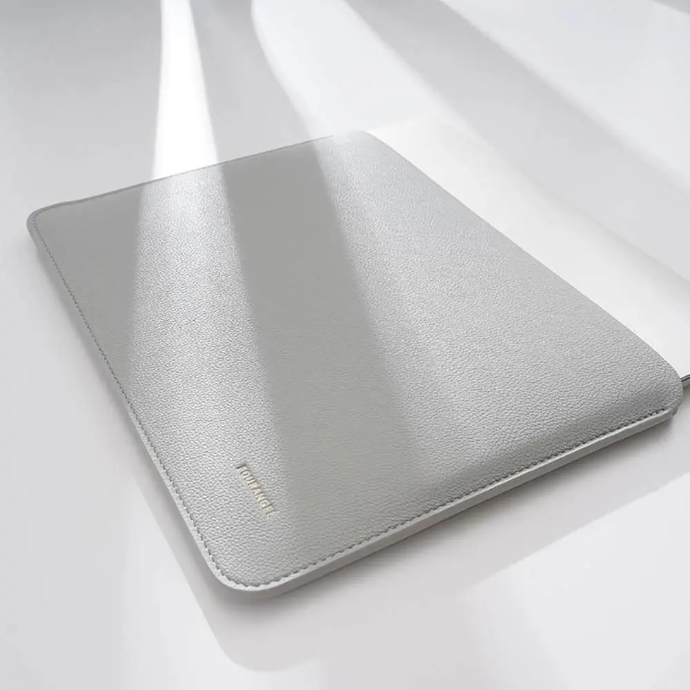 Universal PU Laptop Bag Large Capacity Shockproof Laptop Sleeve Case Business Ultra Thin Tablet Protective Pouch Laptop