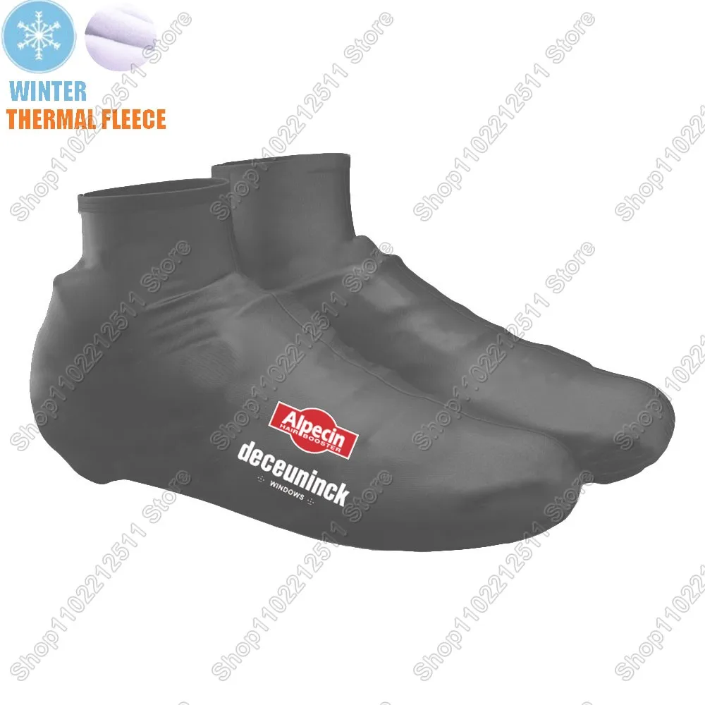 Alpecin Deceuninck Team Cycling Shoe Covers Road Bike Shoes Cover MTB Jerseys Dust-proof Non-slip Outdoor Bicycle Overshoes