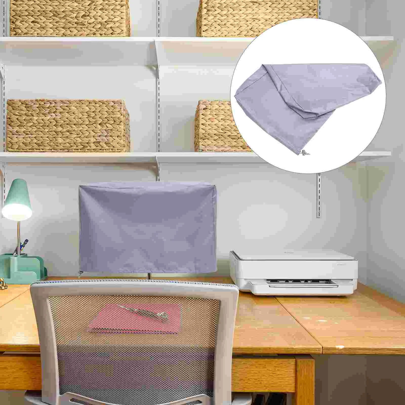 

Desktop Monitor Cover for Laptop Computer Moniter Oxford Cloth Desktops Screen Guard
