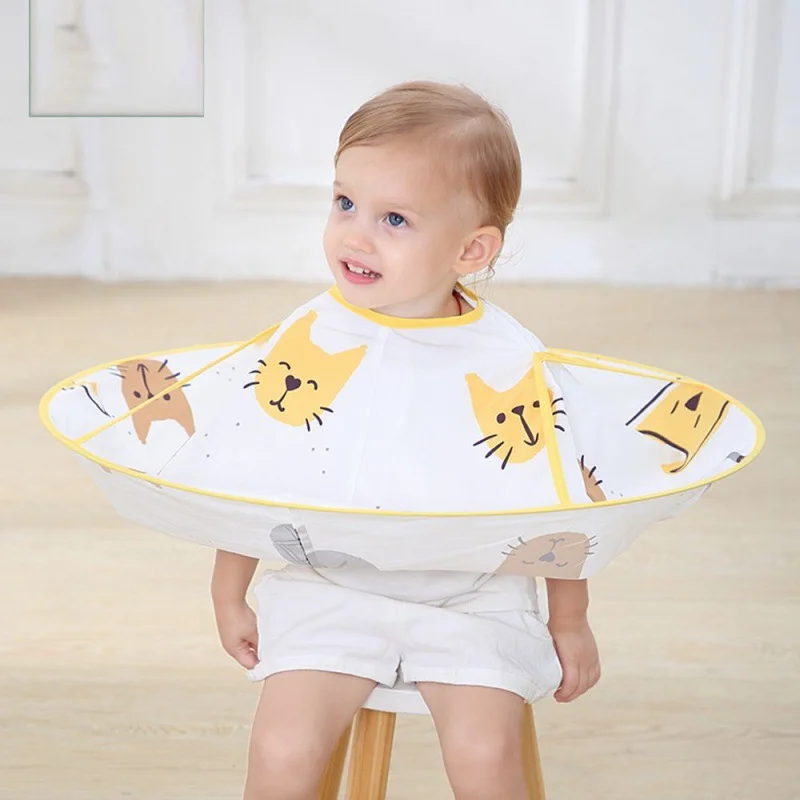 Children Haircut Bib Household Non-stick Hair Cutting Artifact