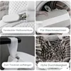 Plush Shoe Wash Bag Side Zipper Shoe Bag for Washing Machine Velvet Lined Shoe Washing Bag Fluffy Fiber Sneaker Laundry Bags 5
