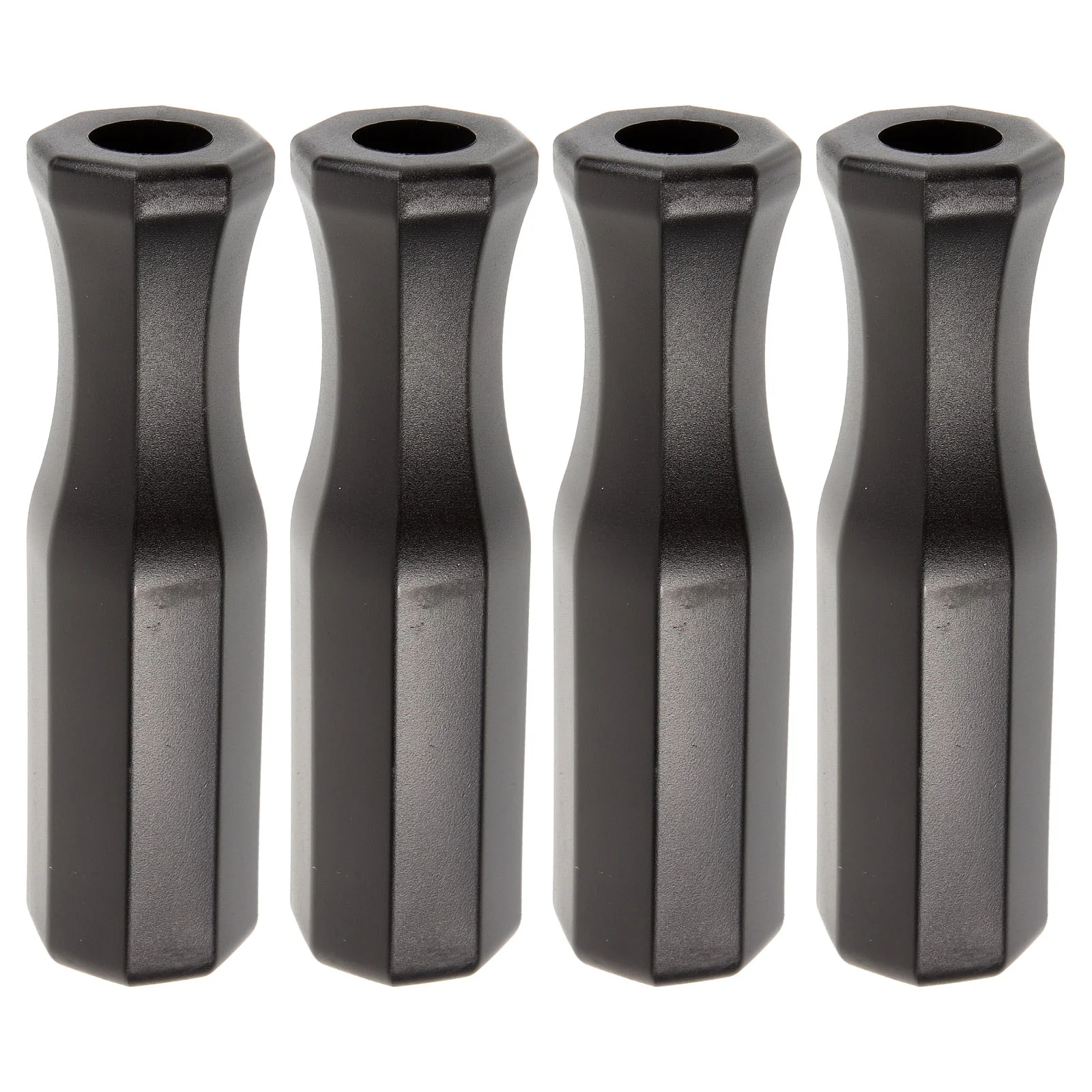 

4Pcs Football Table Replacement Handles Foosball Plastic Handles (Black)