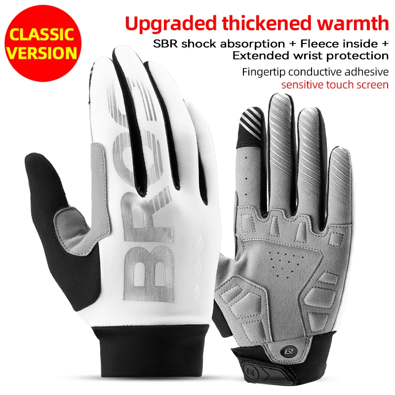 ROCKBROS Touch Screen Waterproof Thermal Cycling Gloves