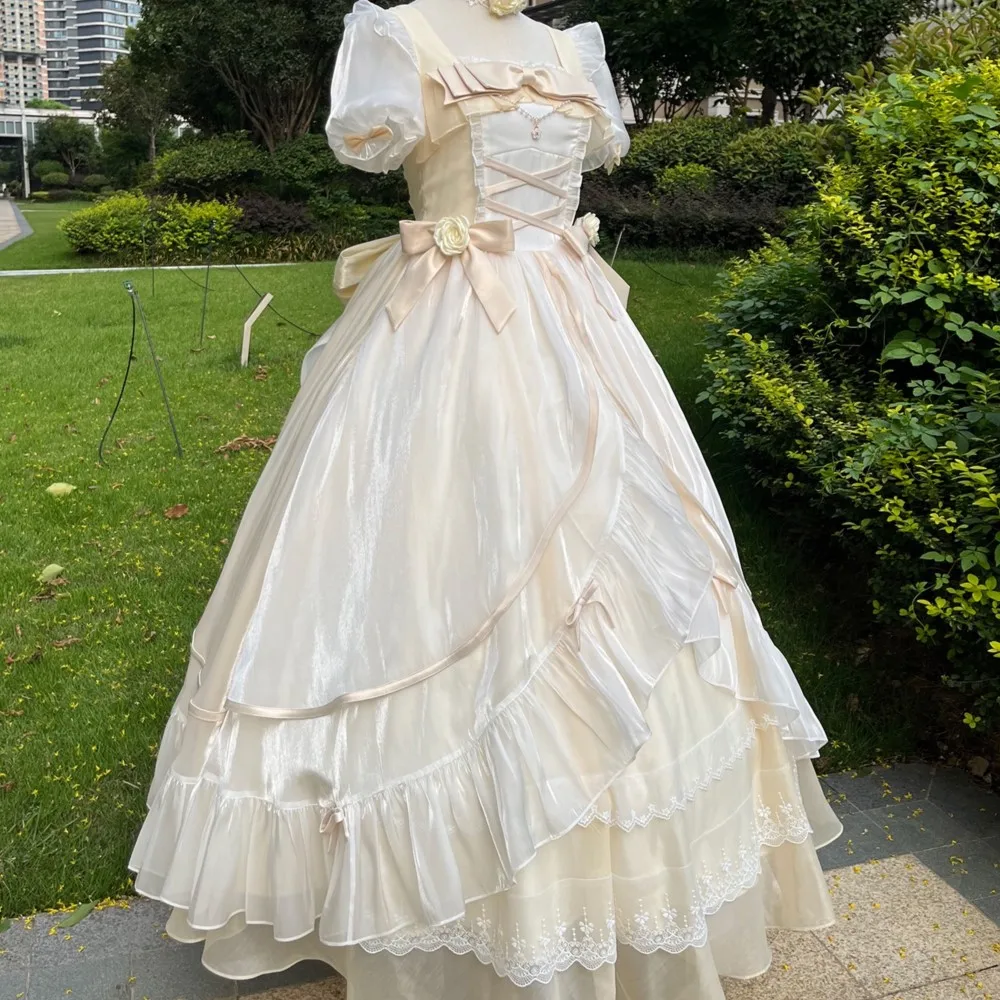 

Элегантное Длинное Платье в стиле "Лолита" для свадьбы, дня рождения