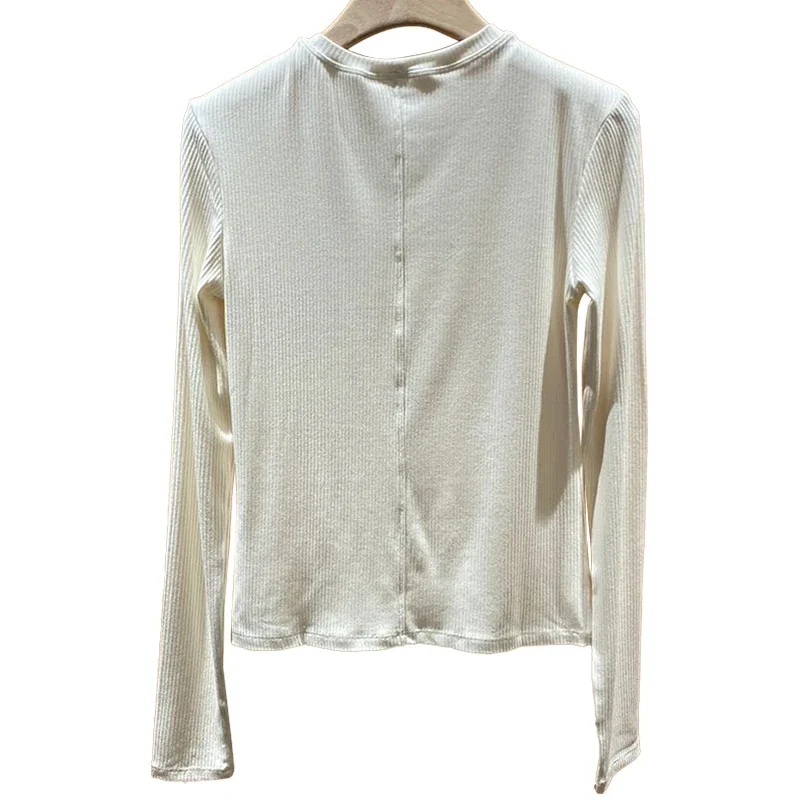 2025 موضة المرأة رياضي اليوغا بلون تي شيرت رياضي ط...