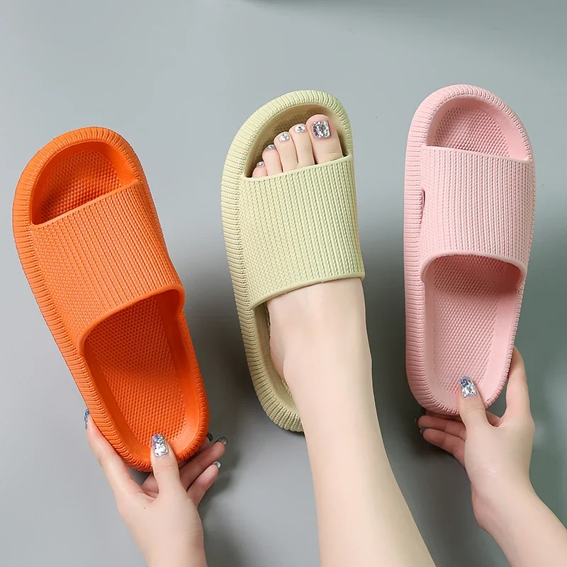 Summer Slipper Women Home Slippers Platform Sandals Unisex Couple EVA Soft Slides Shoes Sandale Men Slippers Lightwhite soft slippers beach slippers eva slippers fashion slippers soft non slip slippers eva sandals