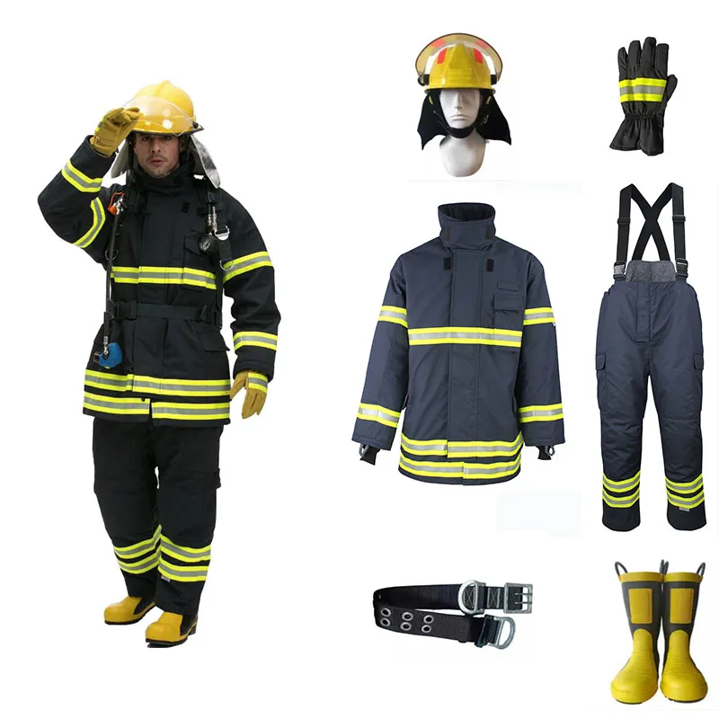 Nomex EN469 Fire-proof Safety Aramid Fire Suit Fire Retardant Suit