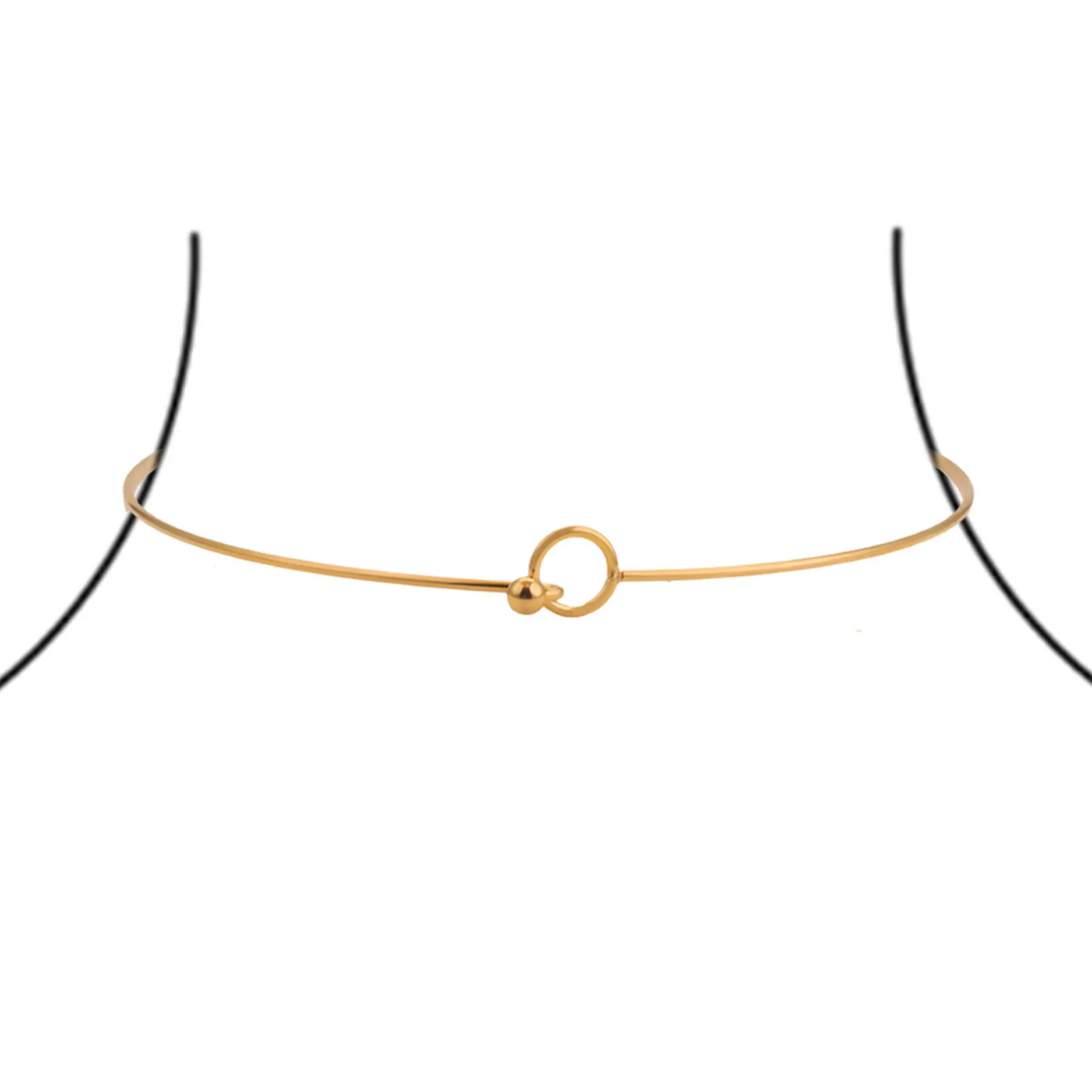 Close-up of adjustable clasp